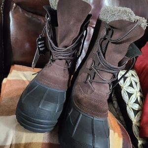 New Totes boots for men, water proof
